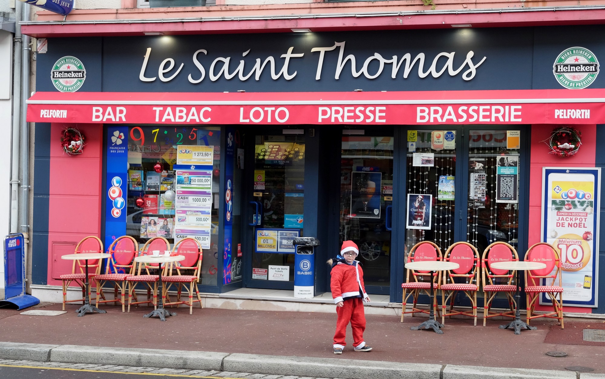 Le Père Noël arrive par la Manche !