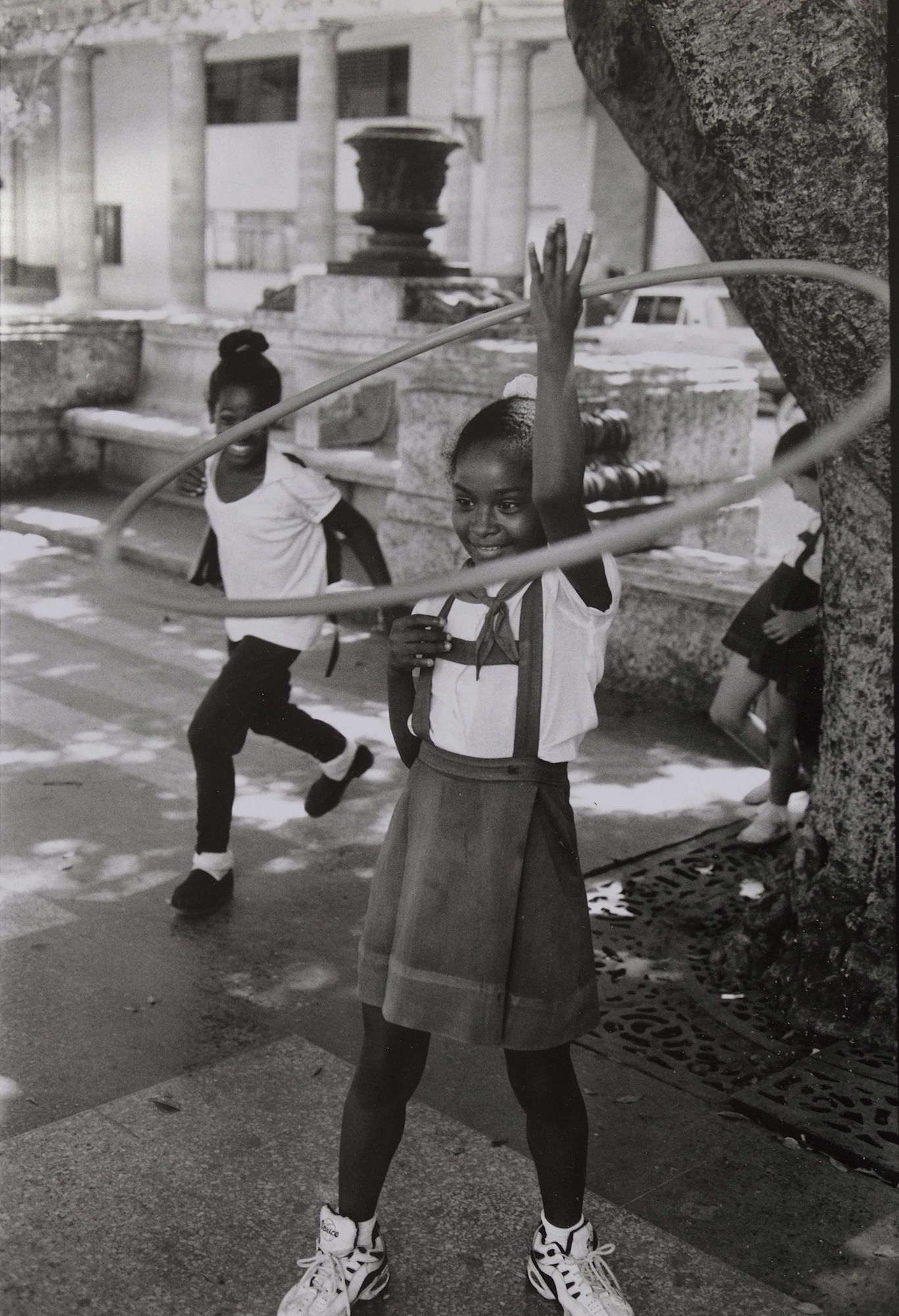 Fillette jouant, Haïti