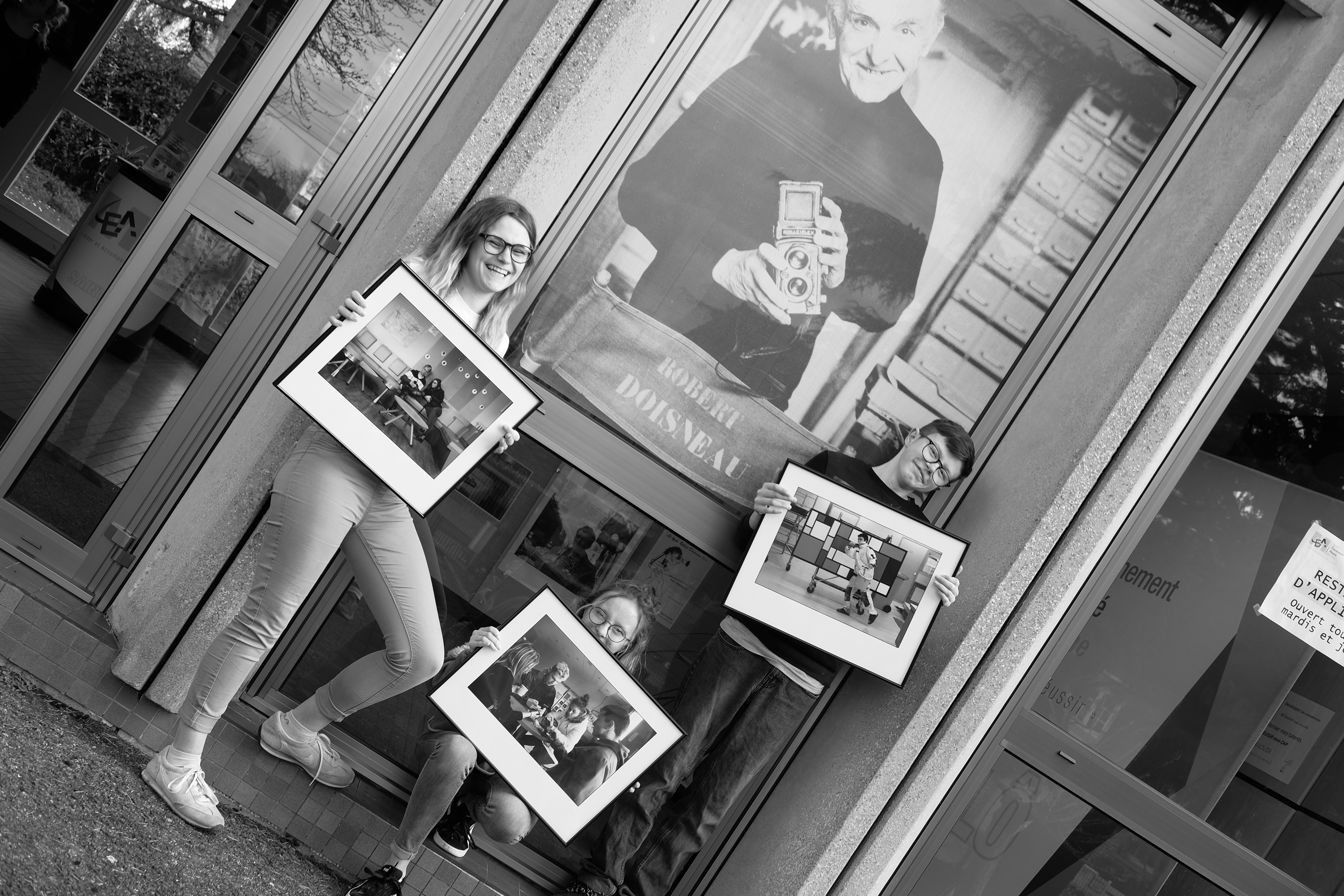 Inauguration exposition au lycée EREA Robert Doisneau (St Lô)