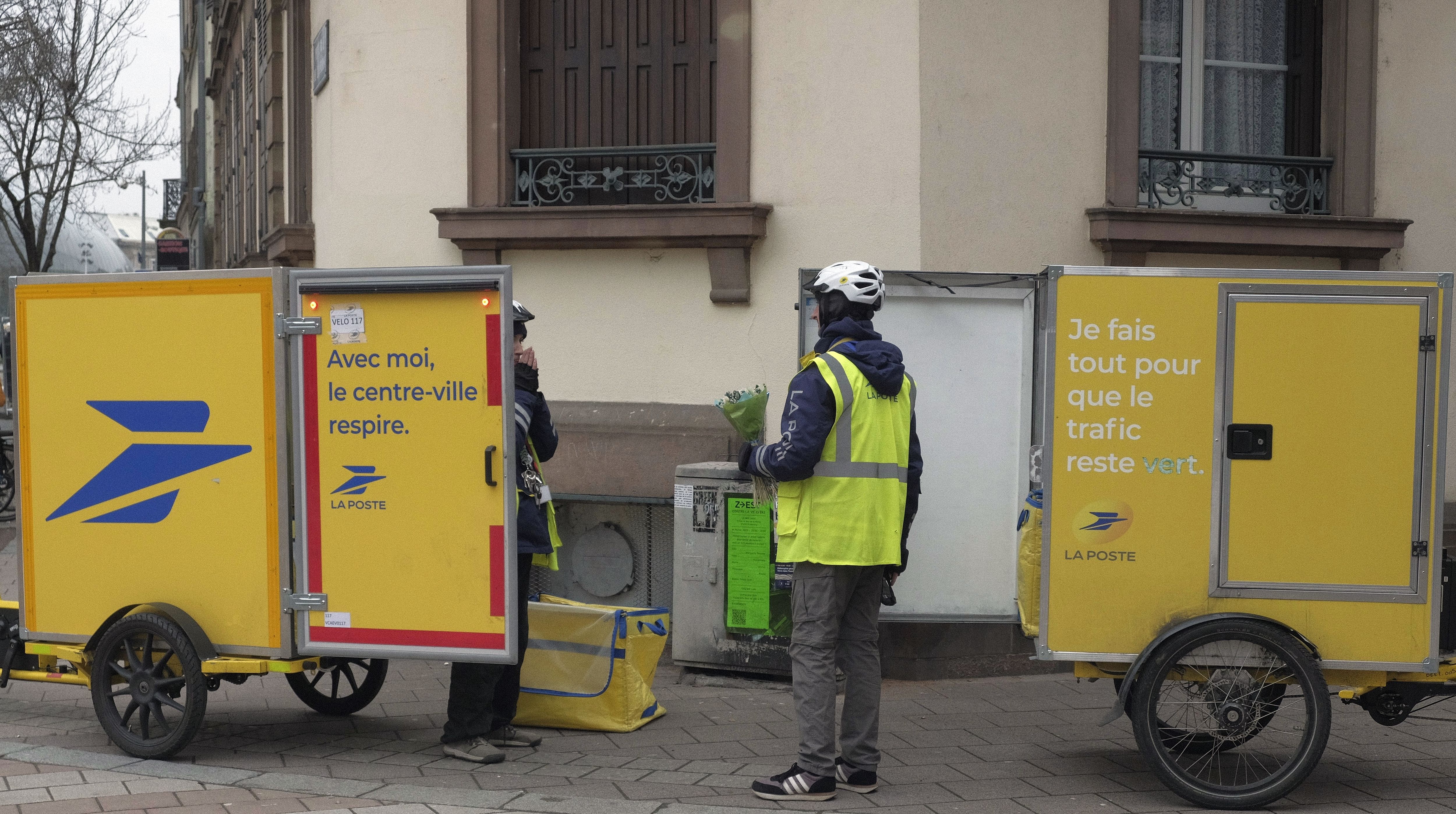 Saint-Valentin entre deux tournées de La Poste !